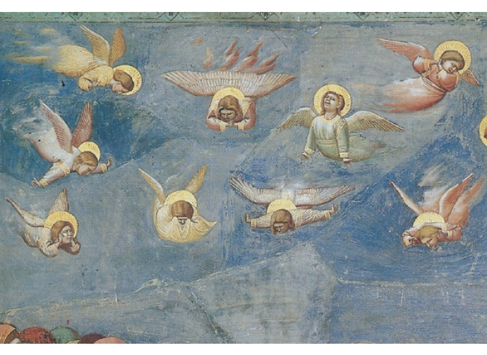 Giotto, particolare del Compianto sul Cristo Morto, Cappella degli Scrovegni, Padova Giotto, particolare del Compianto sul Cristo Morto, Cappella degli Scrovegni, Padova