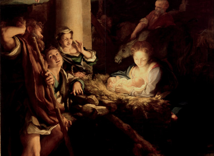 Adorazione dei pastori (la notte), il Correggio