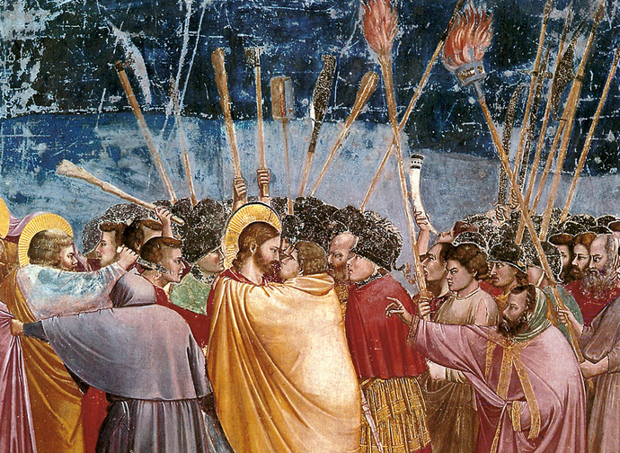 La cattura di Gesù - Giotto La cattura di Gesù - Giotto