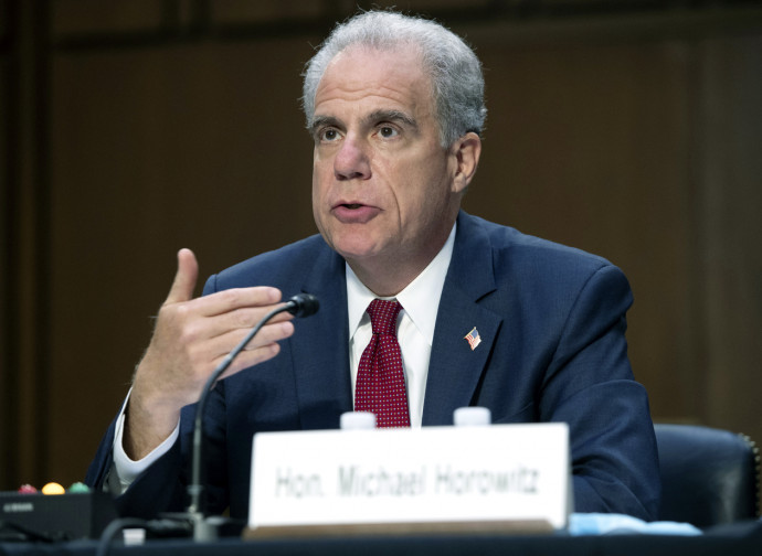 Michael E. Horowitz (set 2021, foto Pool via AP/LaPresse) Michael E. Horowitz (set 2021, foto Pool via AP/LaPresse)