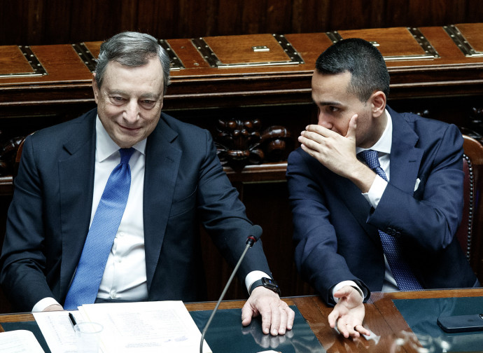 Draghi e Di Maio Draghi e Di Maio