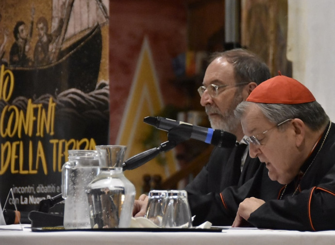 Il cardinal Burke con il direttore della Bussola Cascioli Il cardinal Burke con il direttore della Bussola Cascioli