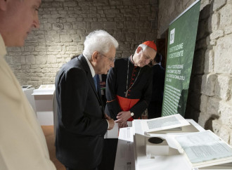 Zuppi e Mattarella a Camaldoli, senza sapere perché