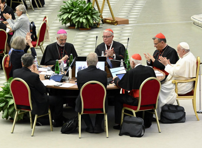 Foto Vatican Media/LaPresse 28 Ottobre 2023