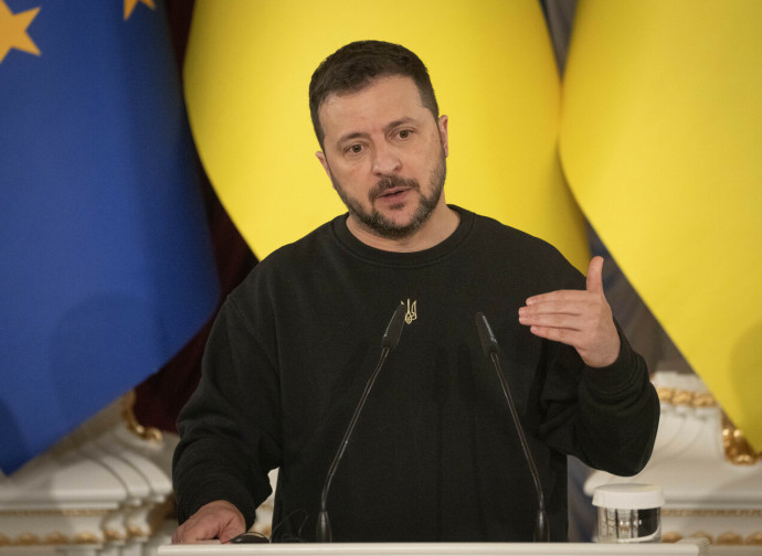 Zelensky (21 nov 2023, foto Ap by LaPresse) Zelensky (21 nov 2023, foto Ap by LaPresse)