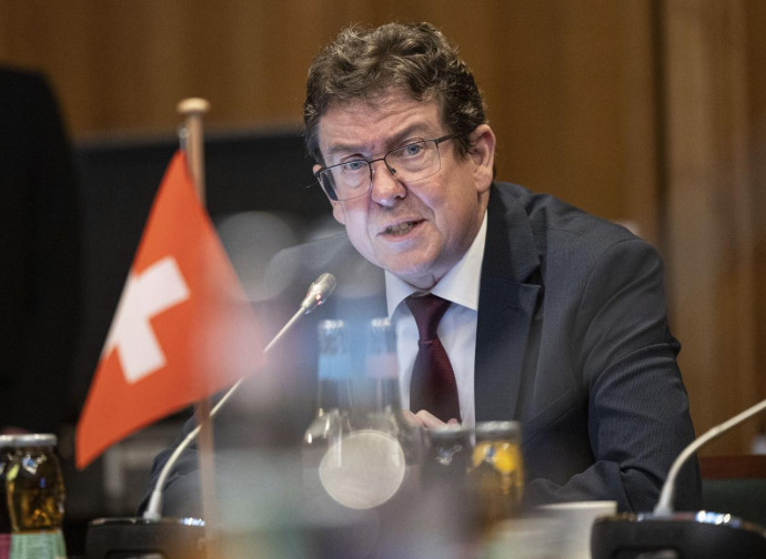 Il ministro svizzero per l'Ambiente, Albert Rösti (dpa via Ap via LaPresse) Il ministro svizzero per l'Ambiente, Albert Rösti (dpa via Ap via LaPresse)