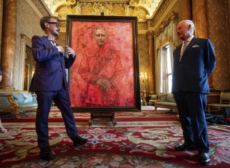 Ambientalismo su tela per il ritratto ufficiale di Carlo III