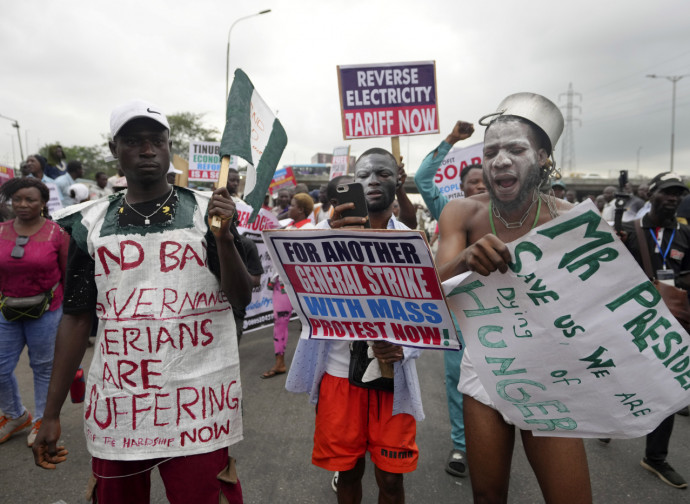(AP Photo/Sunday Alamba) Associated Press/LaPresse