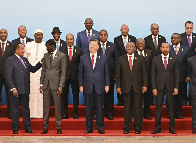 Vertice Cina-Africa, 5/9/2024 (Pool Photo via Ap via LaPresse) Vertice Cina-Africa, 5/9/2024 (Pool Photo via Ap via LaPresse)