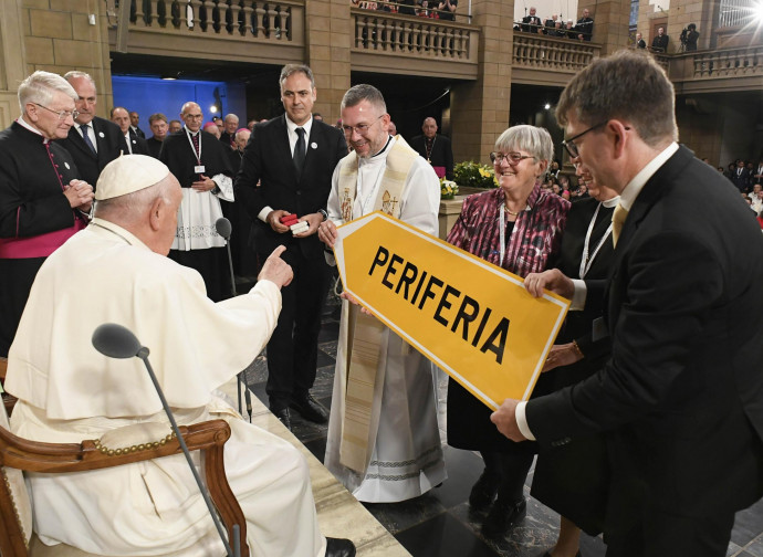 Foto Vatican Media/LaPresse DISTRIBUTION FREE OF CHARGE - NOT FOR SALE Foto Vatican Media/LaPresse DISTRIBUTION FREE OF CHARGE - NOT FOR SALE