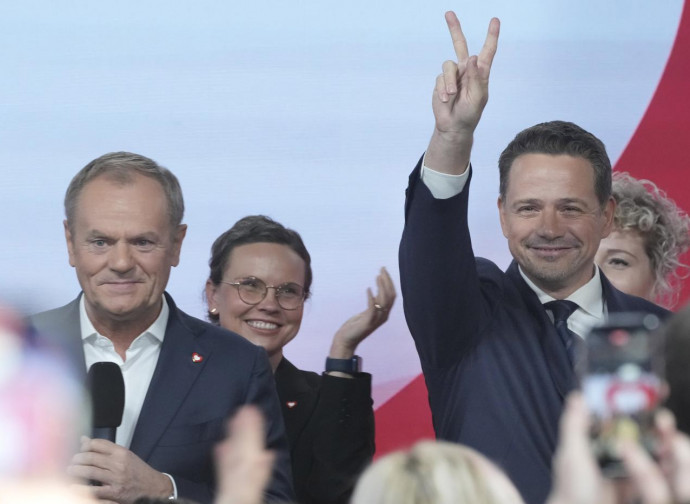 Tusk e Trzaskowski 23/11/2024 (Ap via LaPresse) Tusk e Trzaskowski 23/11/2024 (Ap via LaPresse)