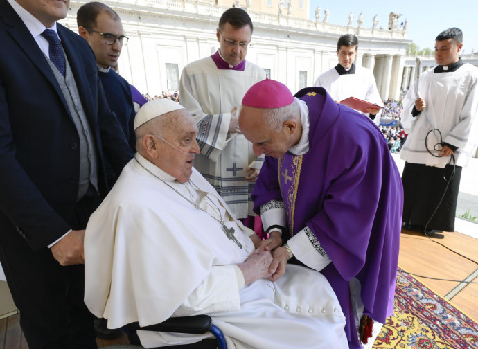 Foto Vatican Media/LaPresse 06 Aprile 2025