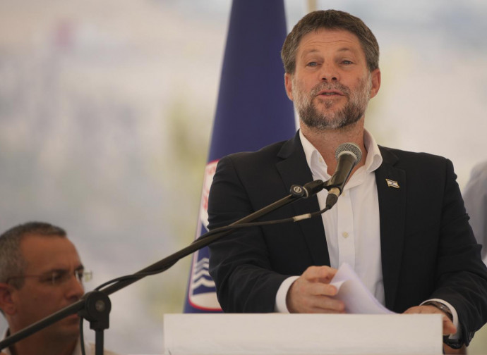 Il ministro israeliano Bezalel Smotrich (Ap via LaPresse)