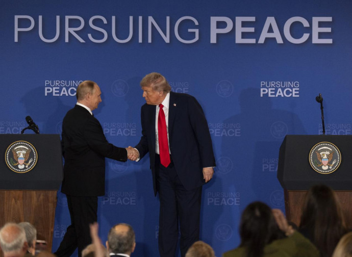 Putin e Trump in Alaska, 15 agosto 2025 (Ap via LaPresse) Putin e Trump in Alaska, 15 agosto 2025 (Ap via LaPresse)