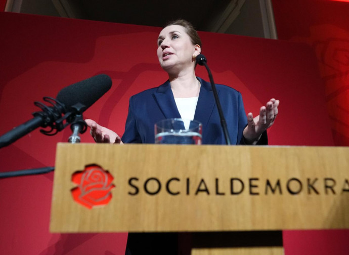 Il primo ministro danese Mette Frederiksen (LaPresse)