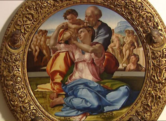 Tondo Doni, la Santa famiglia forte e virile