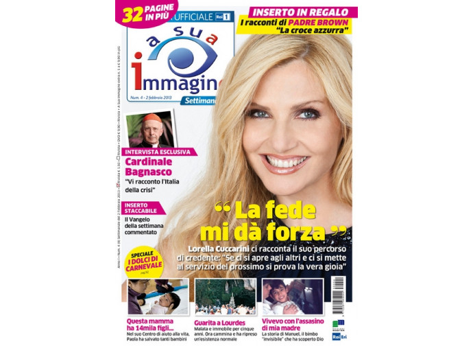 La copertina di "A sua immagine"