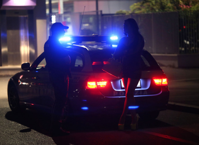 Milano, controlli Polizia di Stato prostituzione zona Greco (2018, LaPresse) Milano, controlli Polizia di Stato prostituzione zona Greco (2018, LaPresse)