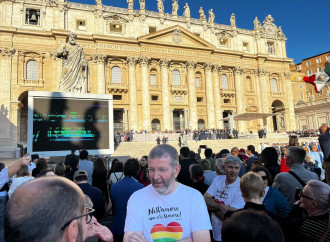 Lgbt accolti dal Papa, tra soliti noti e tifosi del Ddl Zan