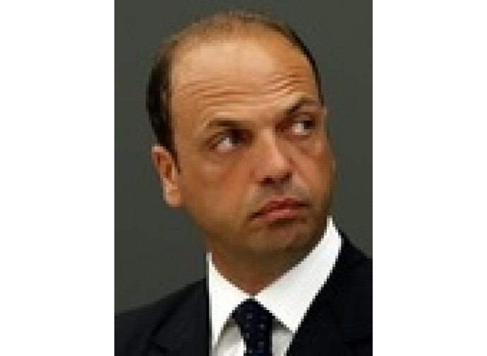 Il ministro degli Esteri Angelino Alfano