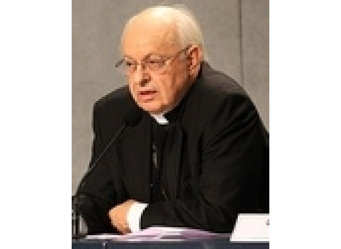 Il cardinale Baldisseri Il cardinale Baldisseri