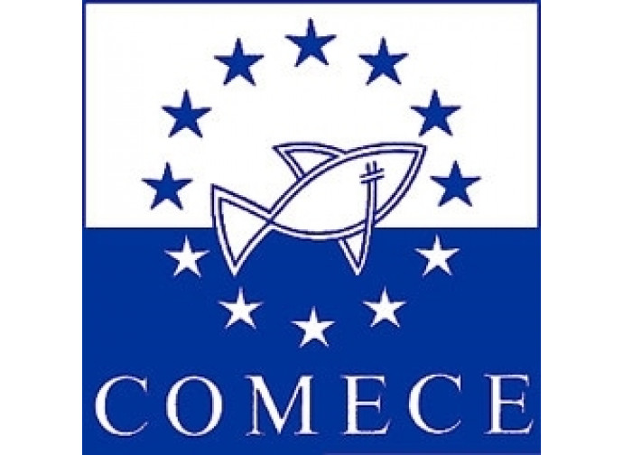 Lo stemma della COMECE Lo stemma della COMECE