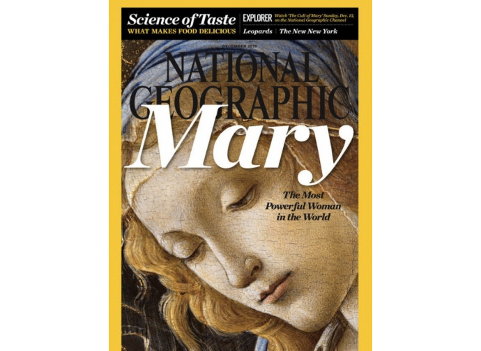 La copertina del National Geographic dedicata alla Madonna La copertina del National Geographic dedicata alla Madonna