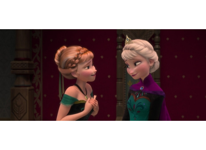 Una scena di Frozen Una scena di Frozen