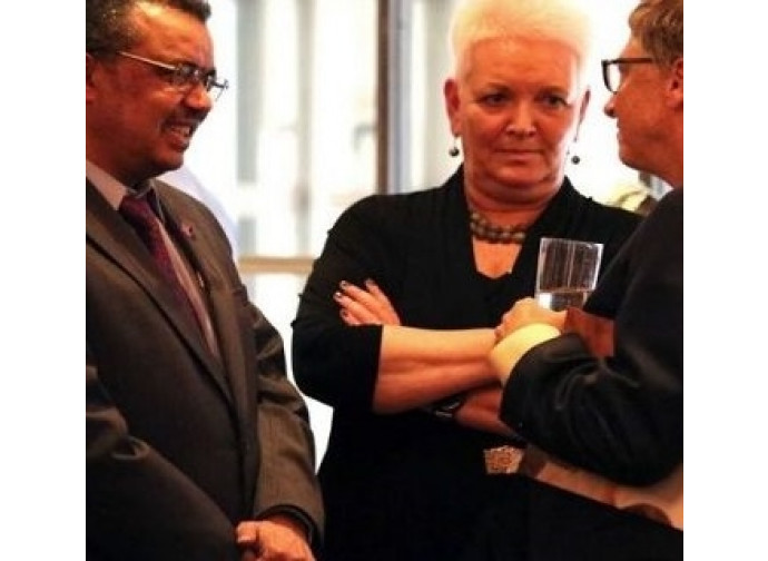 Tedros Adhanom con Bill Gates