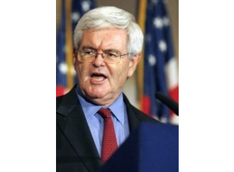 Gingrich parla di Dio, gli americani si alzano in piedi