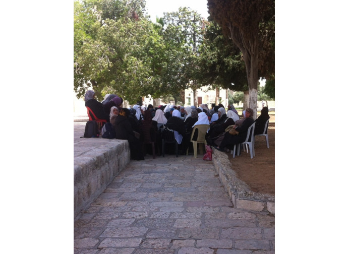 Al Aqsa, gruppi femminili di preghiera