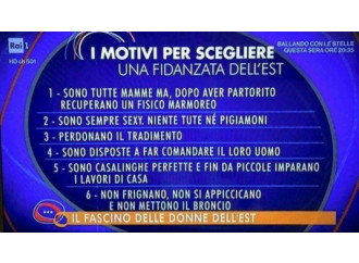 Donne e tv, il solito doppiopesismo italico