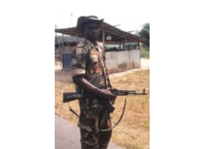 Liberia, soldato dell'Ecomog