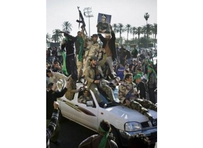 Truppe fedeli a Gheddafi