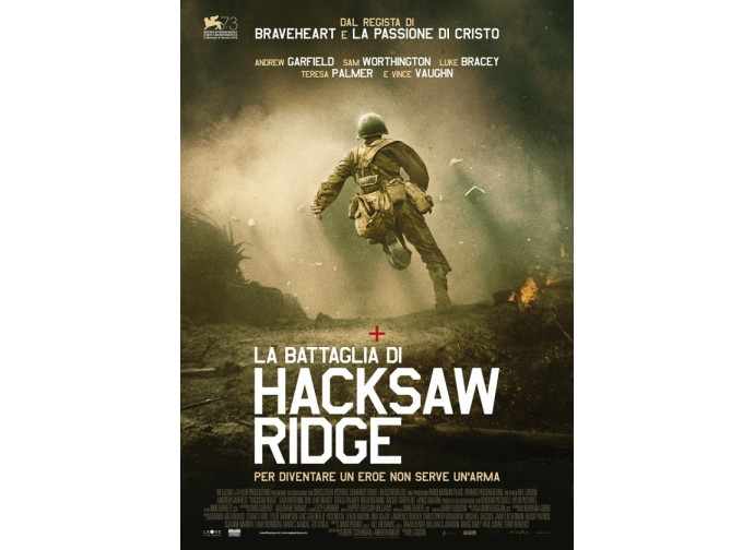 Hacksaw Ridge, la locandina