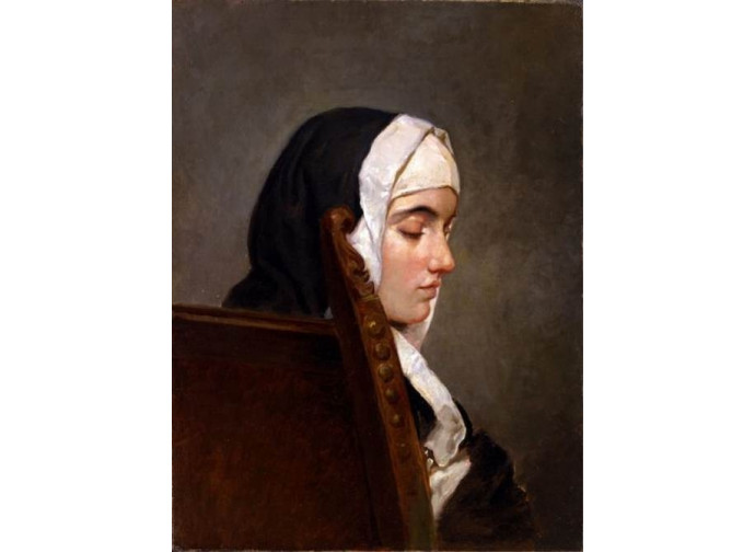 Francesco Hayez, "La Monaca di Monza" Francesco Hayez, "La Monaca di Monza"