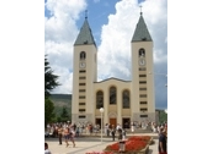 Medjugorje. chiesa di San Giacomo Medjugorje. chiesa di San Giacomo