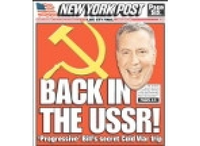 La copertina del NY Post La copertina del NY Post