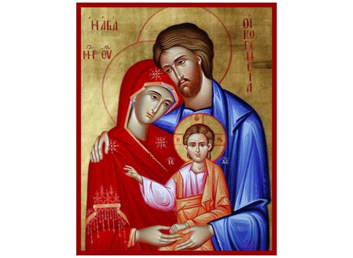 La Sacra Famiglia, icona La Sacra Famiglia, icona