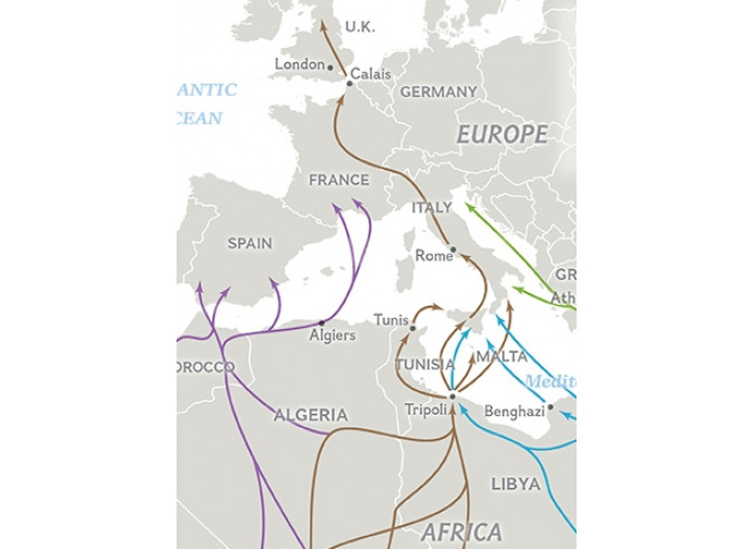 Le rotte dell'emigrazione