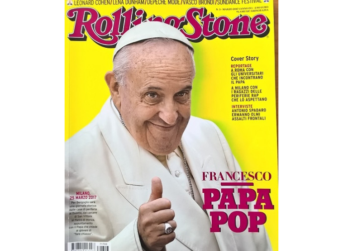 La copertina di Rolling Stone