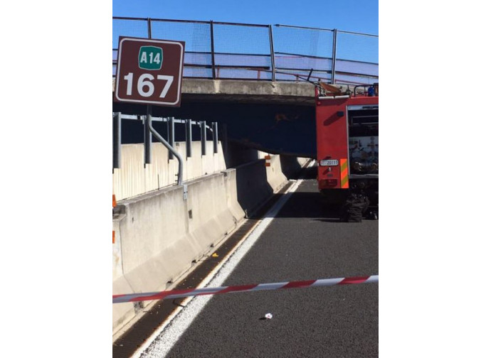 Il collasso sull'autostrada A14