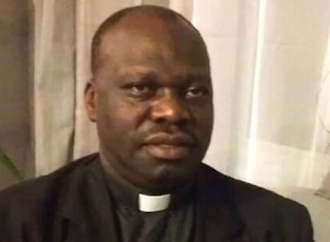 Padre Firmin Gbagoua è stato ucciso il 29 giugno da miliziani islamici a Bambari, Repubblica Centrafricana