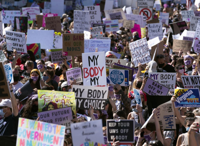 Washington. Marcia degli abortisti