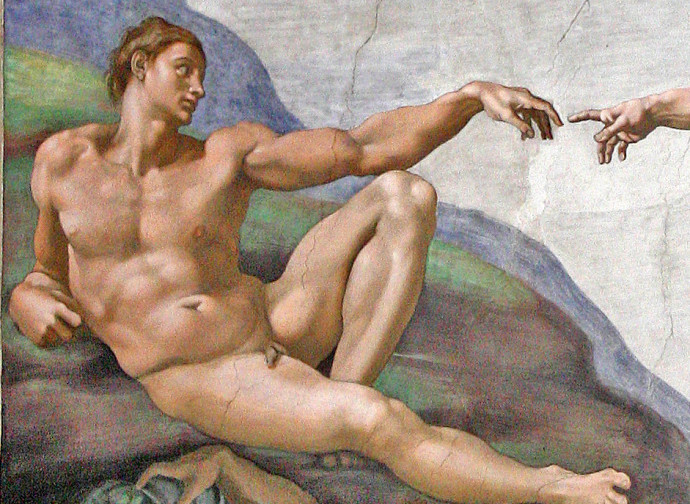 Cappella Sistina, la creazione di Adamo Cappella Sistina, la creazione di Adamo