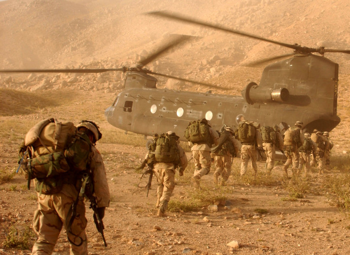 Truppe della 10ma divisione da Montagna Usa in Afghanistan