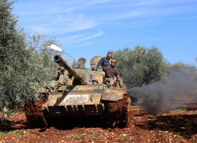 Milizie filo-turche in azione ad Afrin