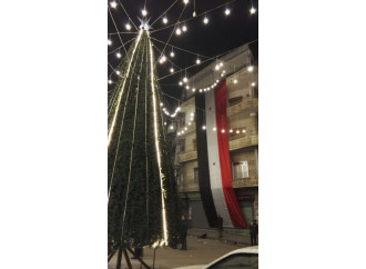 Natale ad Aleppo
gioia nel 
quartiere cristiano