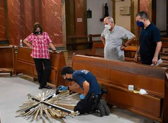 Profanata da ignoti una chiesa in Argentina