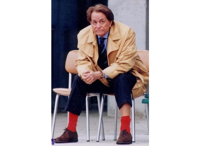 Costantino Rozzi con i suoi mitici calzini rossi Costantino Rozzi con i suoi mitici calzini rossi